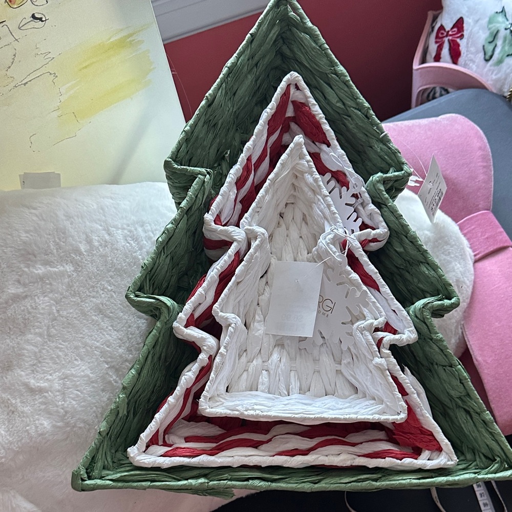 RGI Home set of three tree baskets